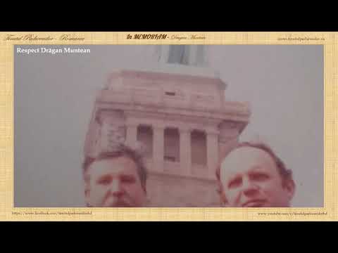 In memoriam  First part  about Dragan Muntean