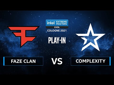 CS:GO - Complexity vs. FaZe Clan [Nuke] Map 2 - IEM Cologne 2021 - Play-In