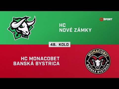 48. kolo: HC Nové Zámky – HC MONACObet Banská Bystrica 1:6 (HIGHLIGHTY)