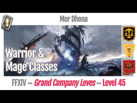 FFXIV Grand Company Leves Level 45 - Mor Dhona - A Realm Reborn