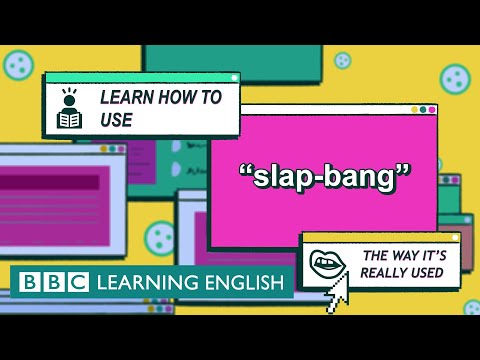 【道地英文】外國人常說的「slap-bang」怎麼用？原來是這個意思！ (Slap-bang - The English We Speak)