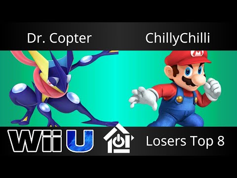 Golden Daze 2017 - Dr. Copter (Greninja) vs ChillyChilli (Mario) - Smash 4 Losers Top 8