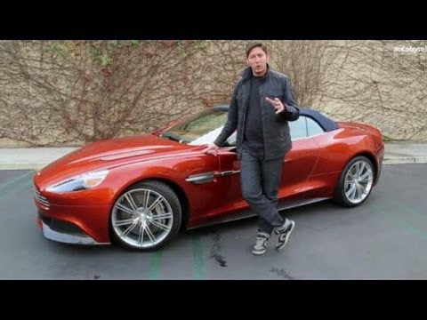 2014 Aston Martin Vanquish Volante Test Drive & Exotic Car Video Review