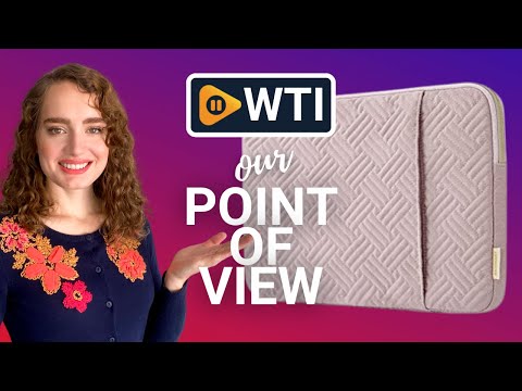 BAGSMART Pink Laptop Cases - WTI product video review