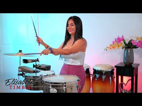 CUMBIA CIENAGUERA Timbales Interpretation Elisabeth Timbal - Aniceto Molina