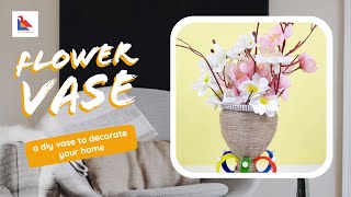 DIY flower vase decoration ideas for home decor