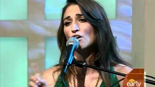 Sara Bareilles - Bottle It Up (The Early Show 2008) + Short Interview