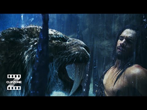 10,000 BC | Face-to-Face With A Saber-Tooth | ClipZone: High Octane Hits
