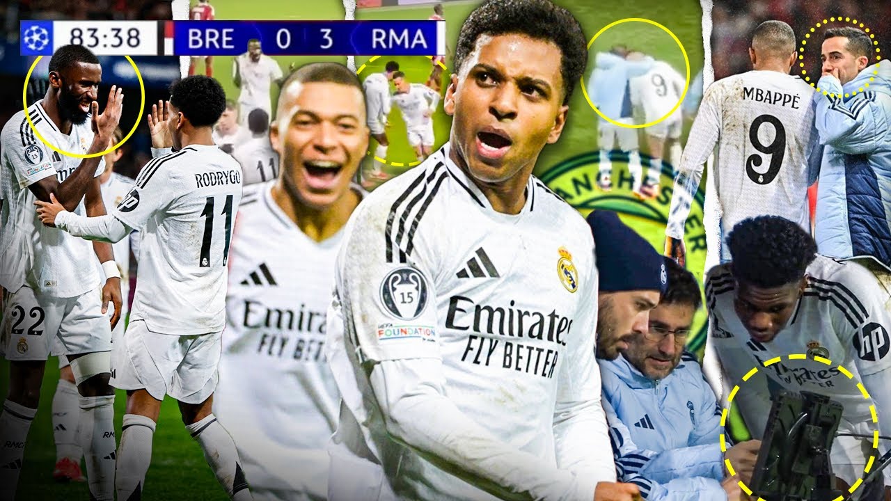 Lo que NO SE VIO de la LOCURA (y las reacciones) del Real Madrid en Brest