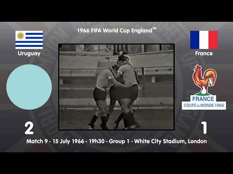 1966 FIFA World Cup England™ - Match 9 - Group 1 - Uruguay 2 x 1 France