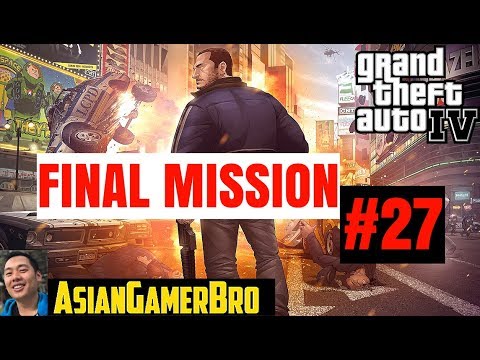 GRAND THEFT AUTO 4 (PC) STORY MODE WALKTHROUGH - PART 27 WEDDING! (final missions) Part 2