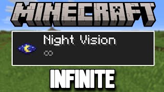 How to Get Infinite Night Vision in Minecraft (Quick Tutorial)