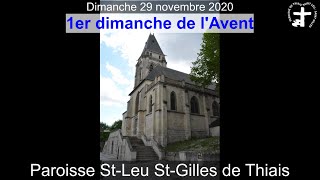 2020-11-29 - Messe du 1er dimanche de l'Avent