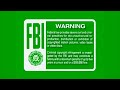 Sony Wonder Green Fbi Warning Screens 1999 2007