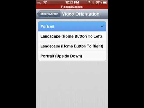 How to Fix Screen Recording Landscape Problem