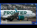 Frontier Airlines Jet Hits Pedestrian During Takeoff At Denver Airport Morning In America