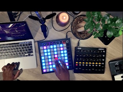 Dojo Cuts - Rome, Live on Novation Launchpad X + Akai MIDIMIX