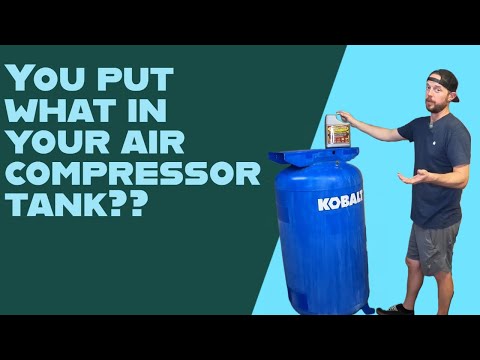 EVAPO-RUST Air Compressor Restoration! Part 1