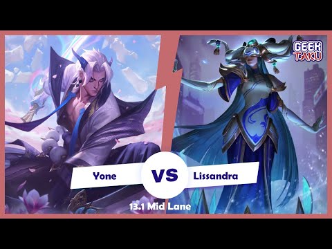 SekiiroZ | Yone vs Lissandra - MID Patch 13.1