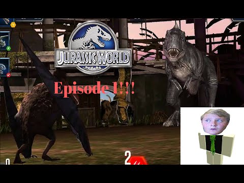 THE PARK IS OPEN AGAIN!!!!! Jurassic World: The Game Episode 1
