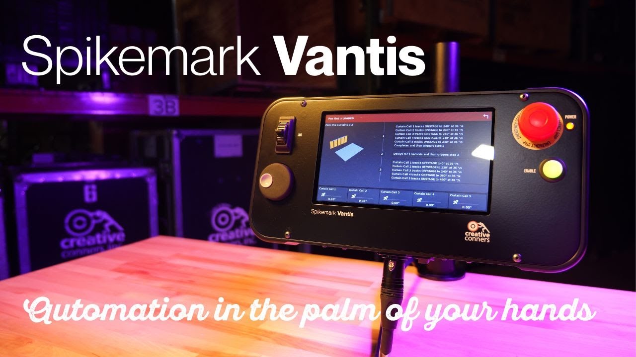 Spikemark Vantis // Handheld Automated Rigging Control