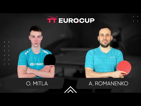 10:20 Oleksii Mitla - Andrii Romanenko 26.03.2024 TT Euro.Cup Ukraine  Master. TABLE 4