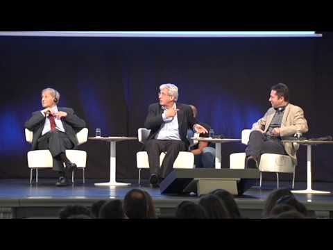 Claude Cohen-Tannoudji y Juan Ignacio Cirac en Bilbao