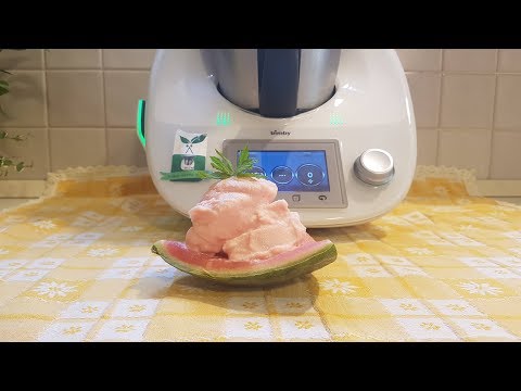Gelato all'anguria per bimby TM6 TM5 TM31
