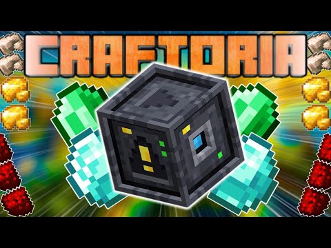 INFINITE Ore Farming with Atomic Reconstructor - Actually Additions & JDT | Craftoria