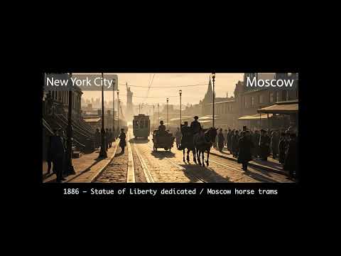 One Road, Two Civilizations: New York vs Moscow (1524–2001