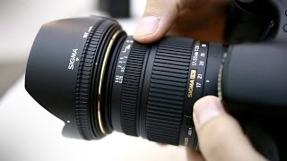 Sigma AF 17-50mm f/2,8 EX DC OS HSM - відео 2