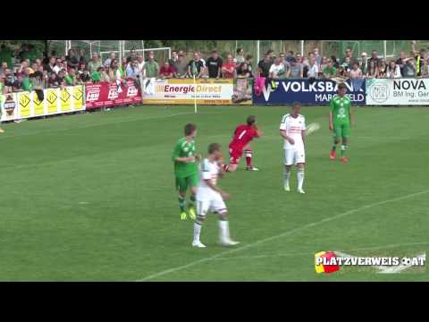 Louis Schaub trifft zum 2:0 von Rapid gegen den SC Lassee