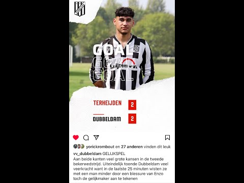 Terheijden 1 vs Dubbeldam zo1 beker * 11-09-2022 (2-2)