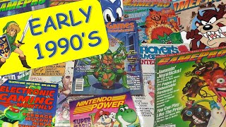 Video Game MAGAZINE Nostalgia - Early 1990's