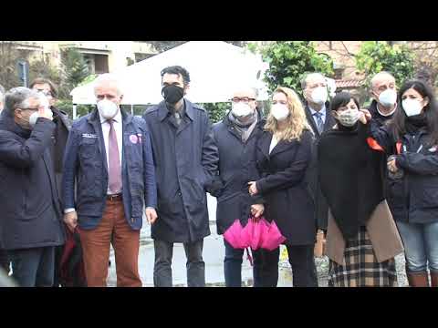 inaugurazione ex creaf centro covid pegaso   giani