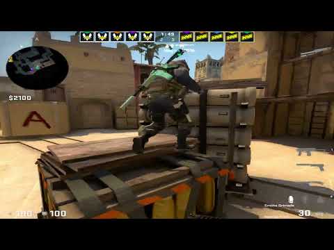 CSGO POV Vitality dupreeh (25/17) vs NAVI (mirage) @ ESL Pro League Season 16