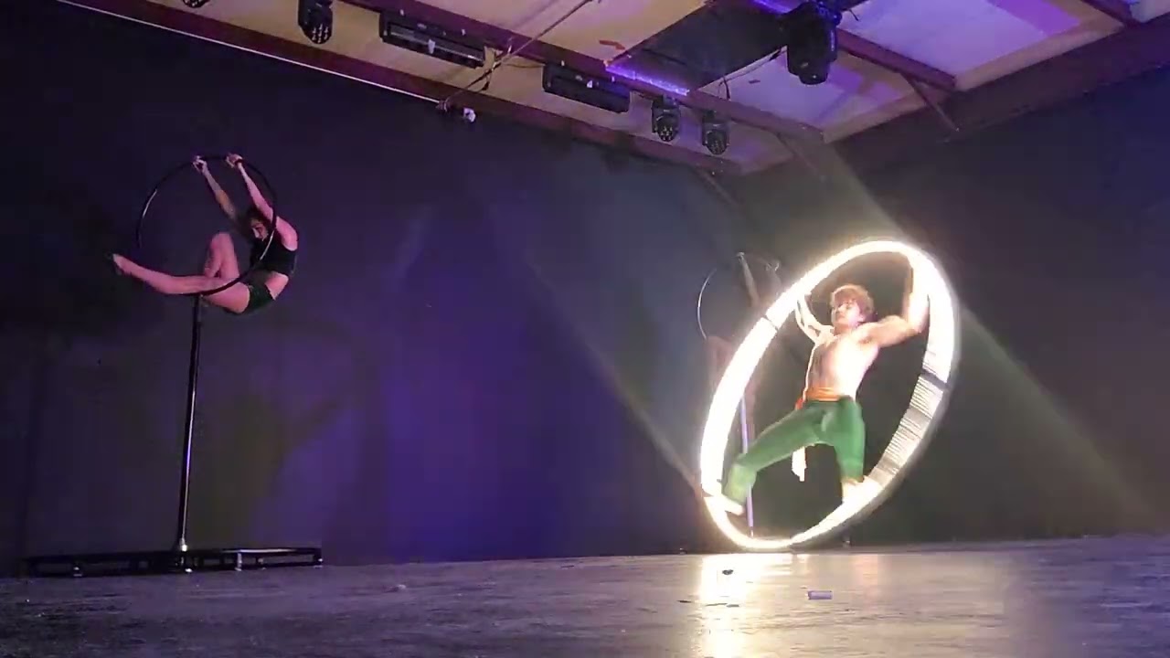 Promotional video thumbnail 1 for LED Cyr Wheel Performance
