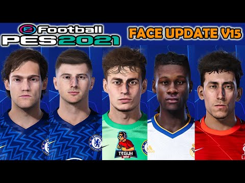 PES 2021 update face v15 smoke patch 21.3.7 DLC 7