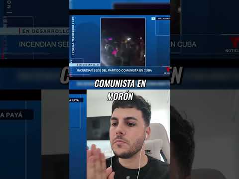 Disturbios en Cuba: Ataque a Sede del Partido Comunista #shorts