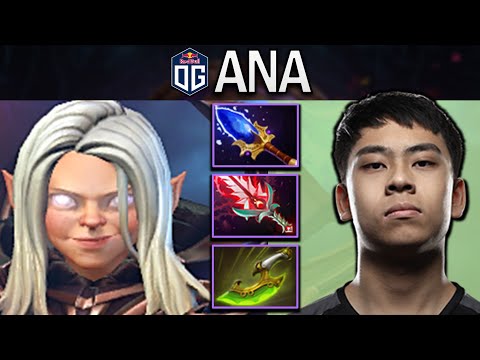 OG.ANA SMURF INVOKER WITH AGHANIMS-SWIFT BLINK - DOTA 2 PRO GAMEPLAY