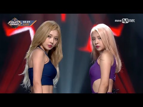 170720 KARD - Don't Recall ○ Mnet 排行榜