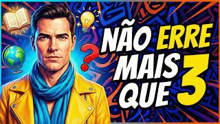 NESTE QUIZ VOCÊ NÃO PODE ERRAR 3 PERGUNTAS ❌❌❌ | O Incrível Zé