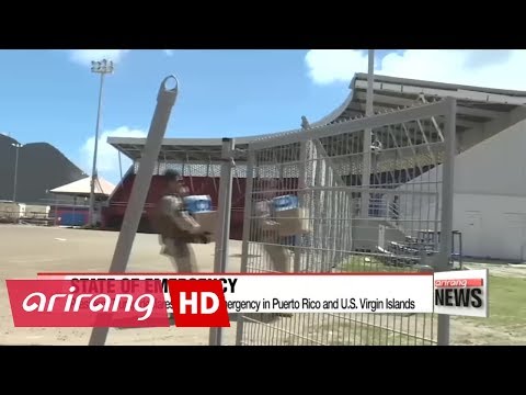 Category 5 Hurricane Maria powers up for another blow to Caribbean