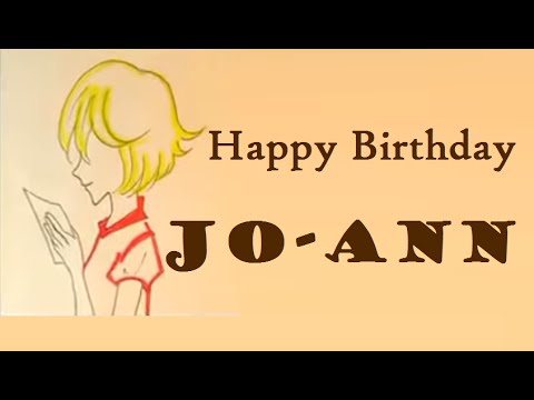 Happy Birthday Jo ann!