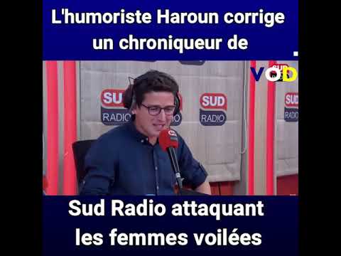 Haroun corrige un chroniqueur de Sud Radio attaquant les femme voilées