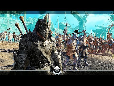SHADOW OF WAR - UNIQUE RAVAGER OVERLORD COMMANDER IN BRUTAL DESERT