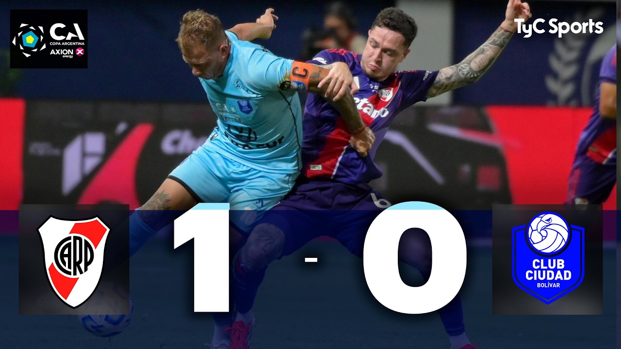 River Plate vs Ciudad de Bolivar Highlights