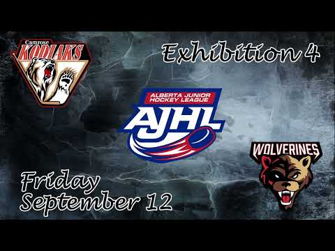 Kodiaks Hilites Exh 4 Camrose Kodiaks @ Whitecourt Wolverines September 12, 2025