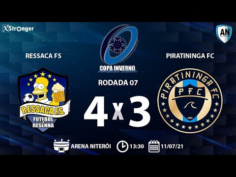 COPA INVERNO (21) - RESSACA FS 04X03 PIRATININGA FC