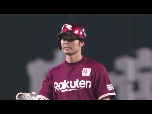 【6回表】フェンス直撃の逆転打!! イーグルス・島内宏明がレフトへ2点タイムリー2ベースを放つ!! 2022年8月7日 福岡ソフトバンクホークス 対 東北楽天ゴールデンイーグルス